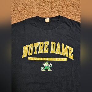 Notre dame university size xl shirt, men's shirt